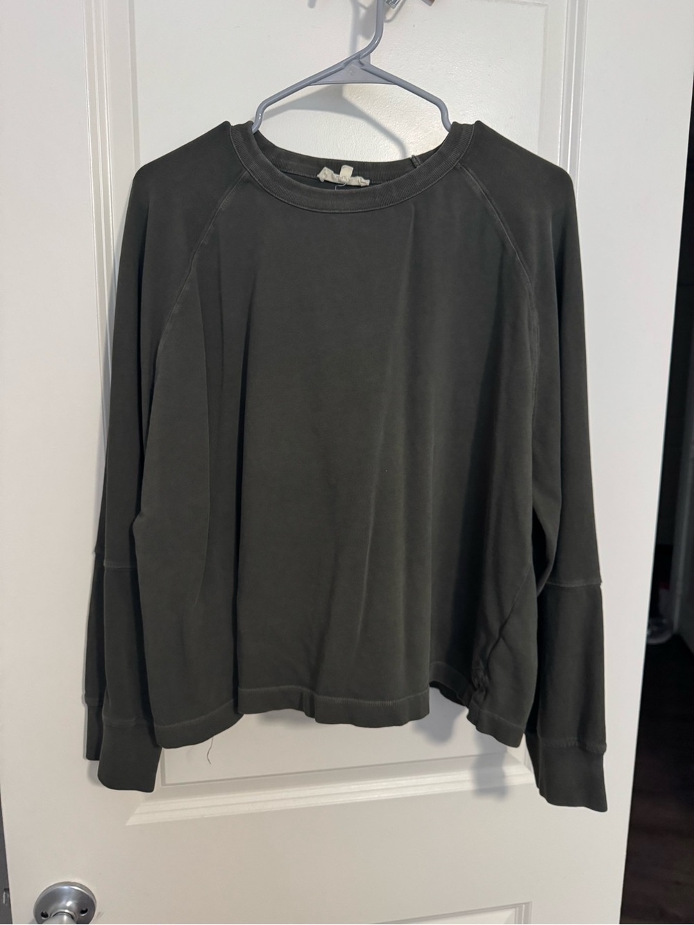 Madewell long sleeve in Dark Olive